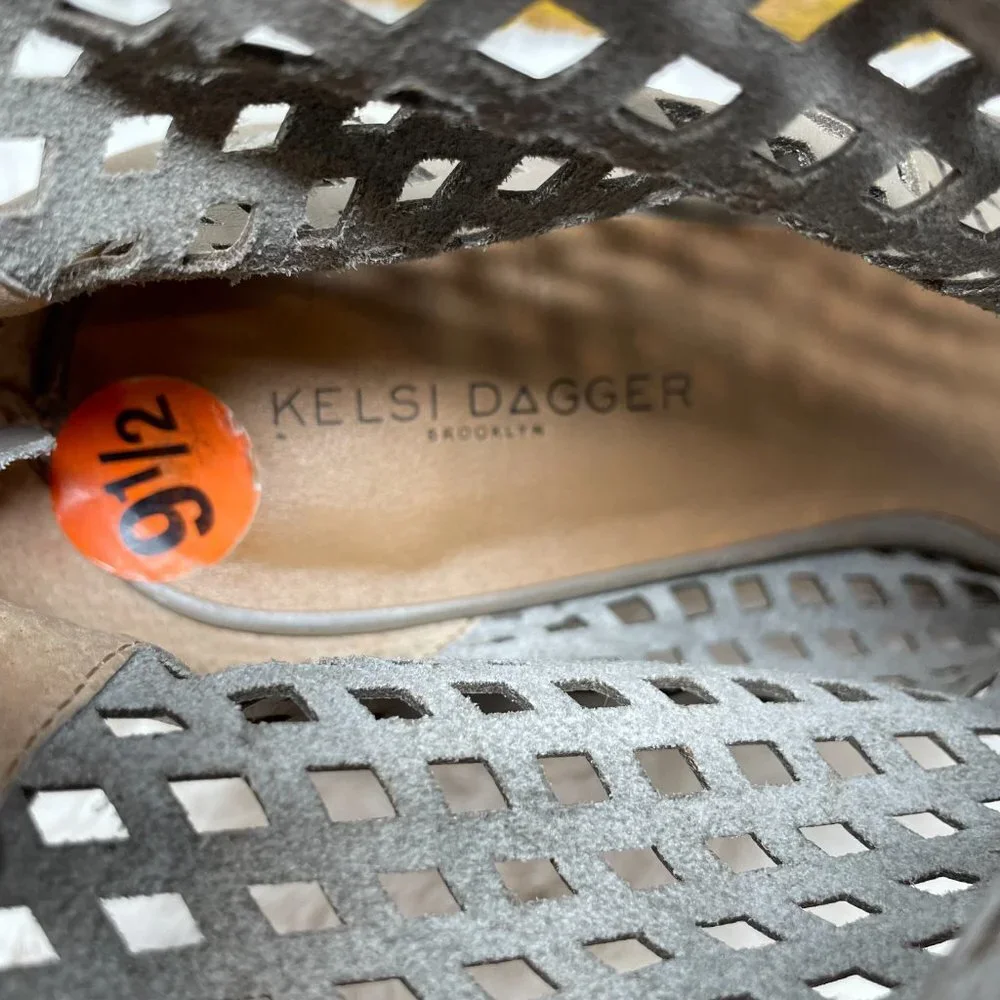 Kelsi Dagger Kyoto Peep Toe Booties (9.5)